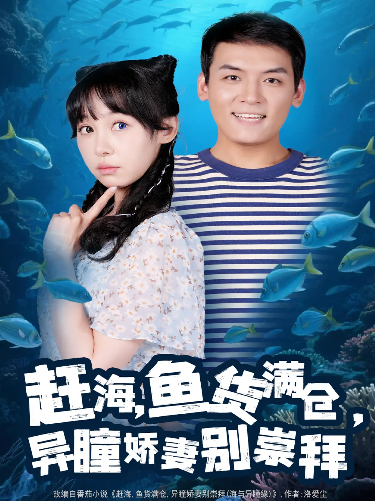 赶海鱼货满仓异瞳娇妻别崇拜的封面海报