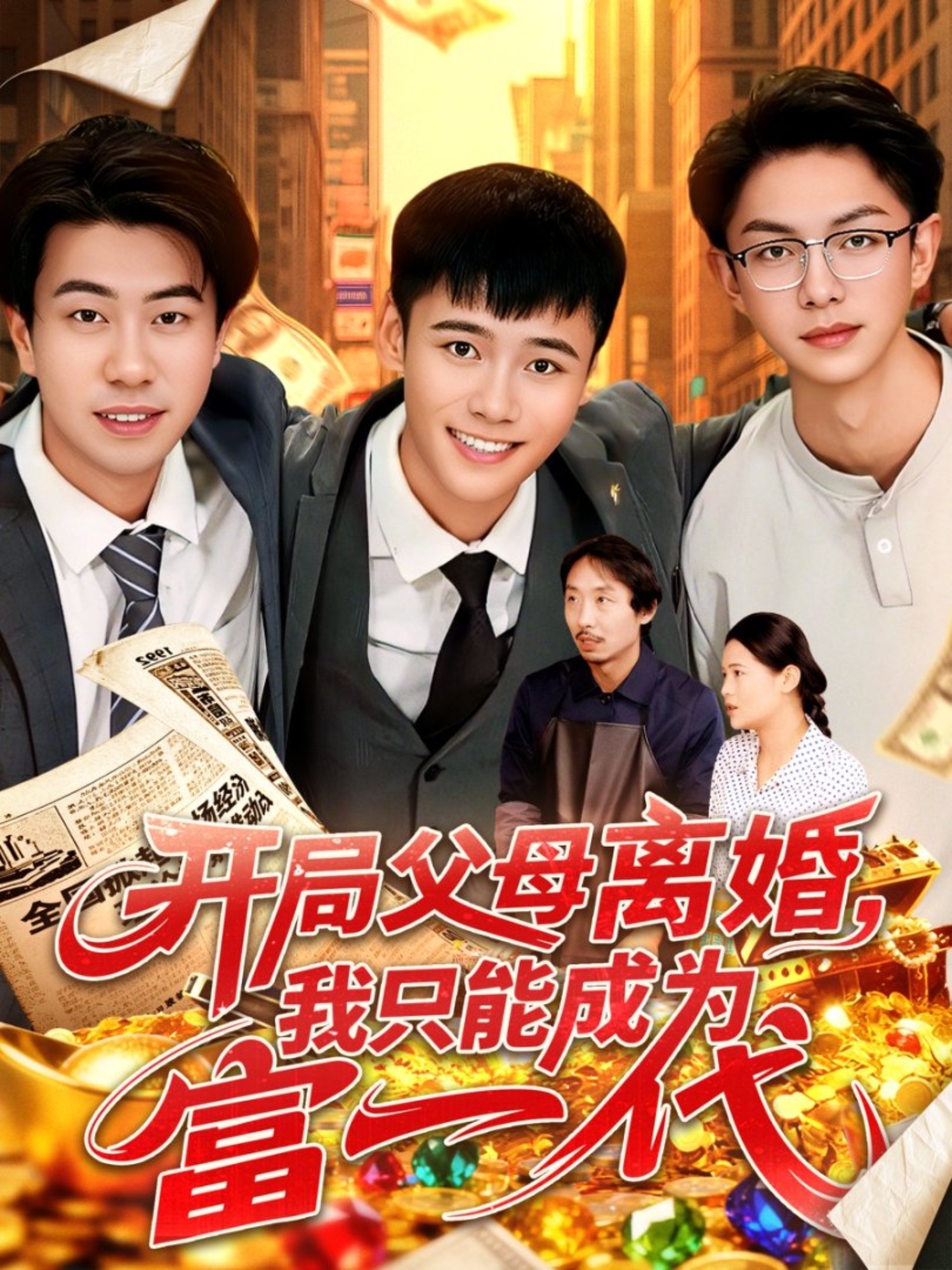 开局父母离婚我只能成为富一代封面图