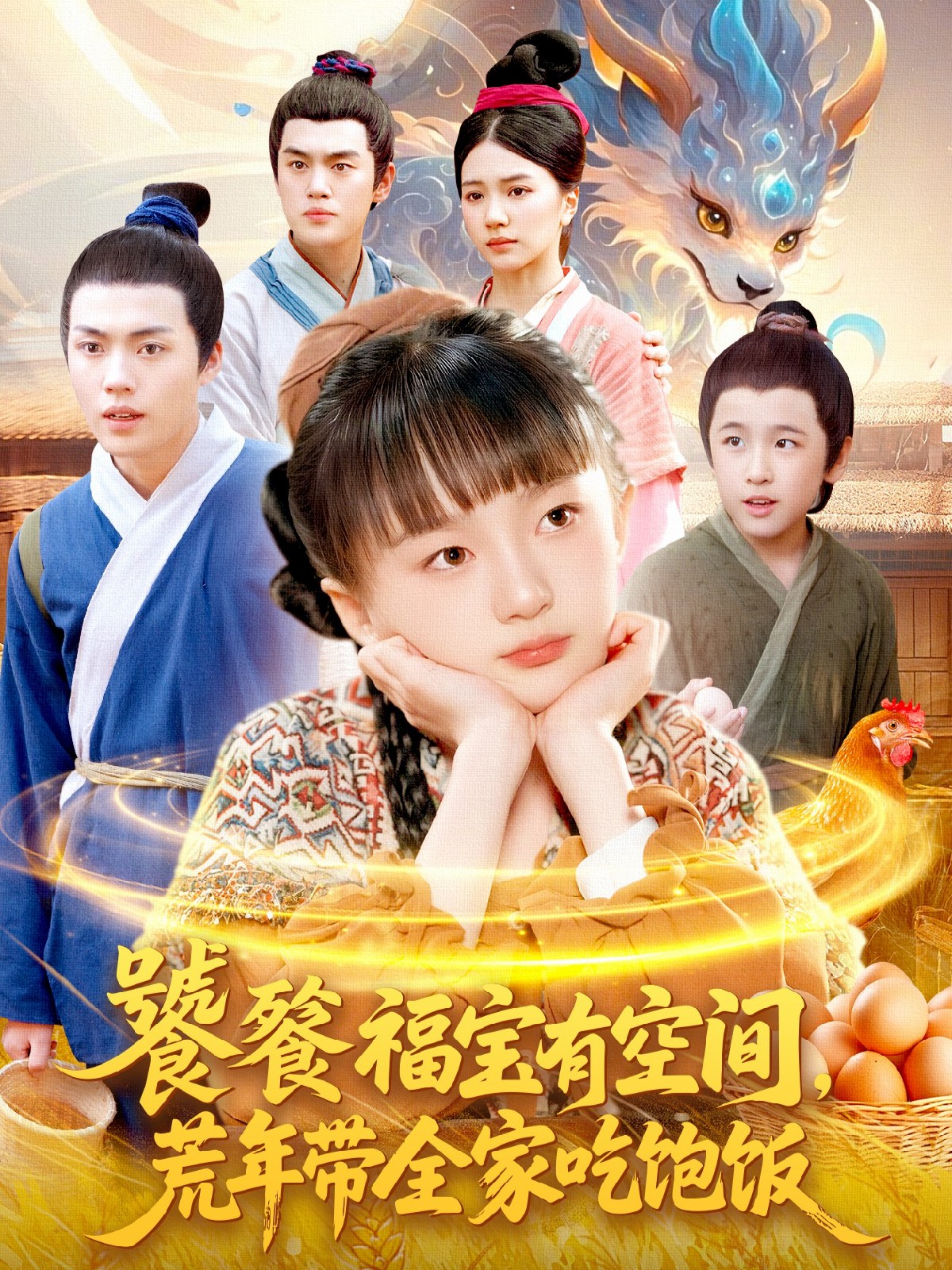 饕餮福宝有空间荒年带全家吃饱饭封面图