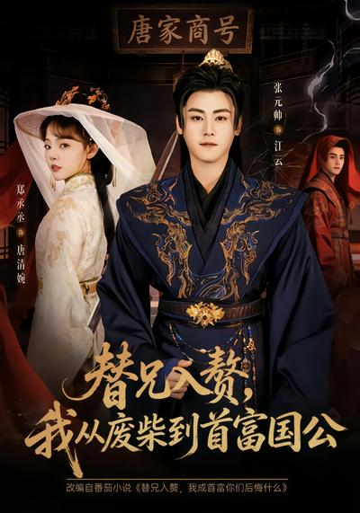 替兄入赘，我从废柴到首富国公封面图