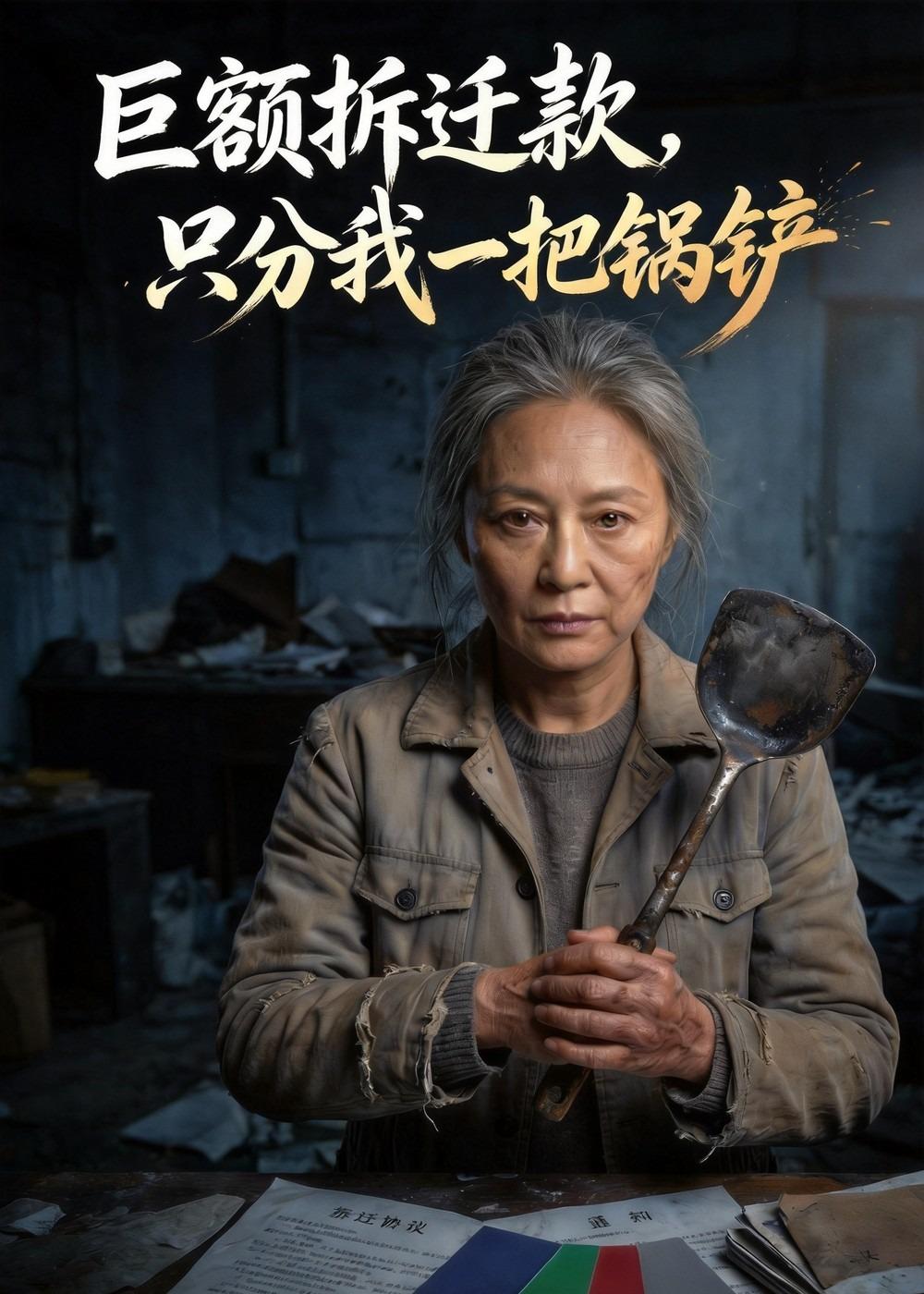 巨额拆迁款，只分我一把锅铲封面图