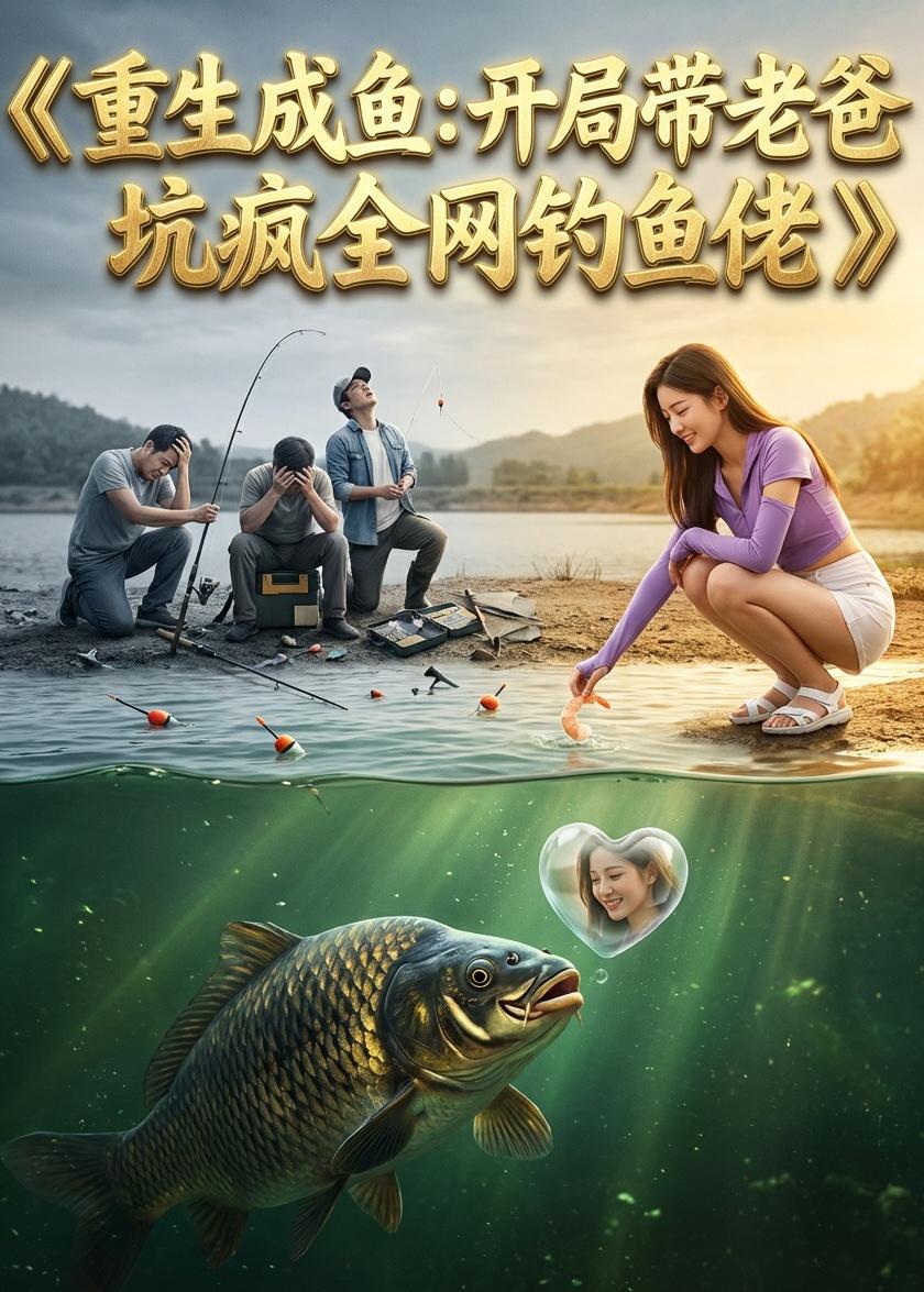 重生成鱼：开局带老爸坑疯全网钓鱼佬封面图