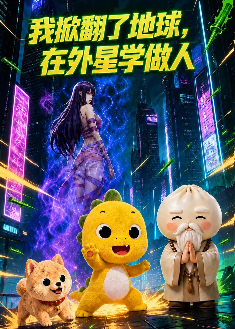 我掀翻了地球，在外星学做人