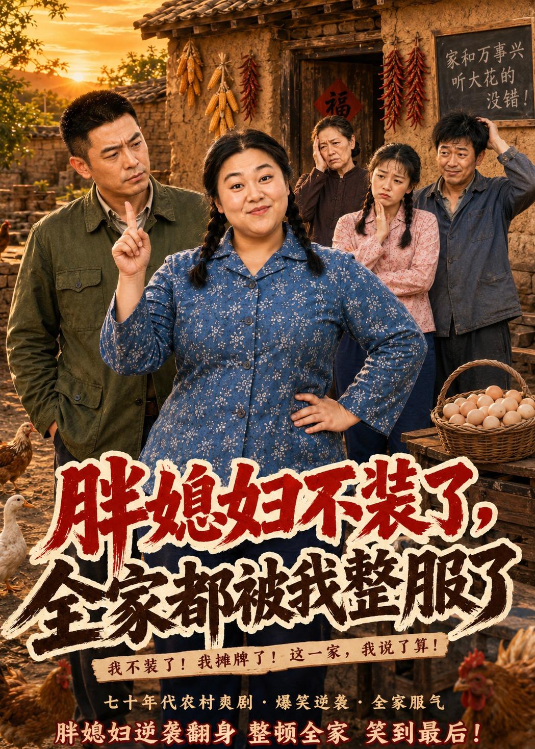 胖媳妇不装了全家都被我整服了封面图