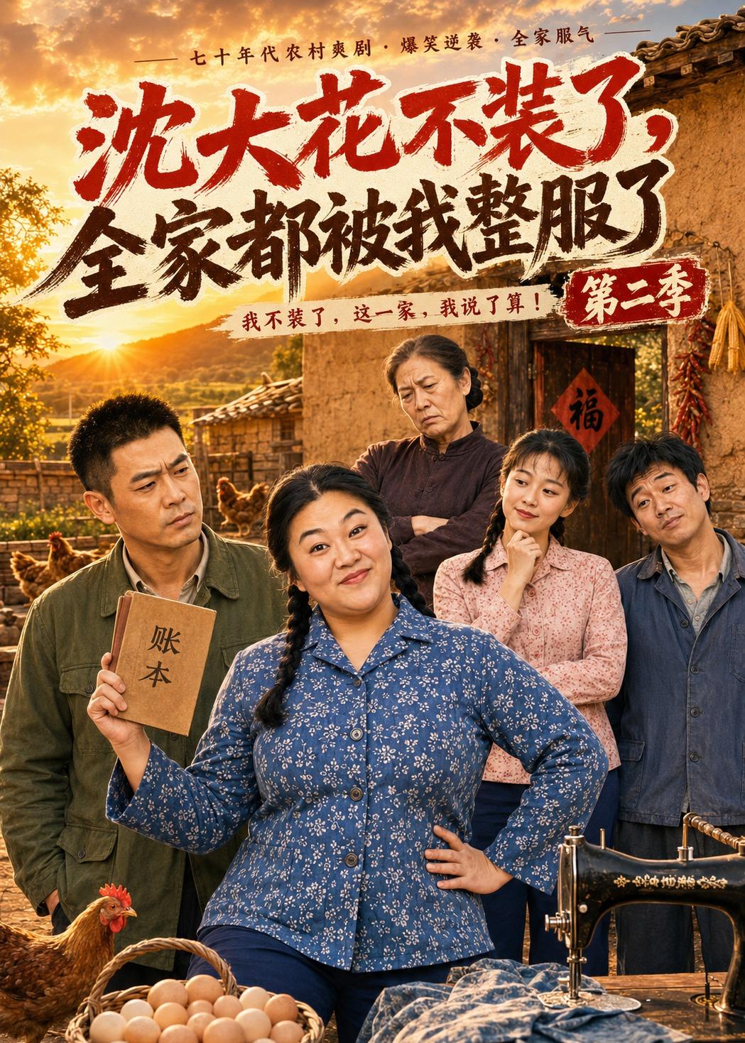 沈大花不装了全家都被我整服了第二季