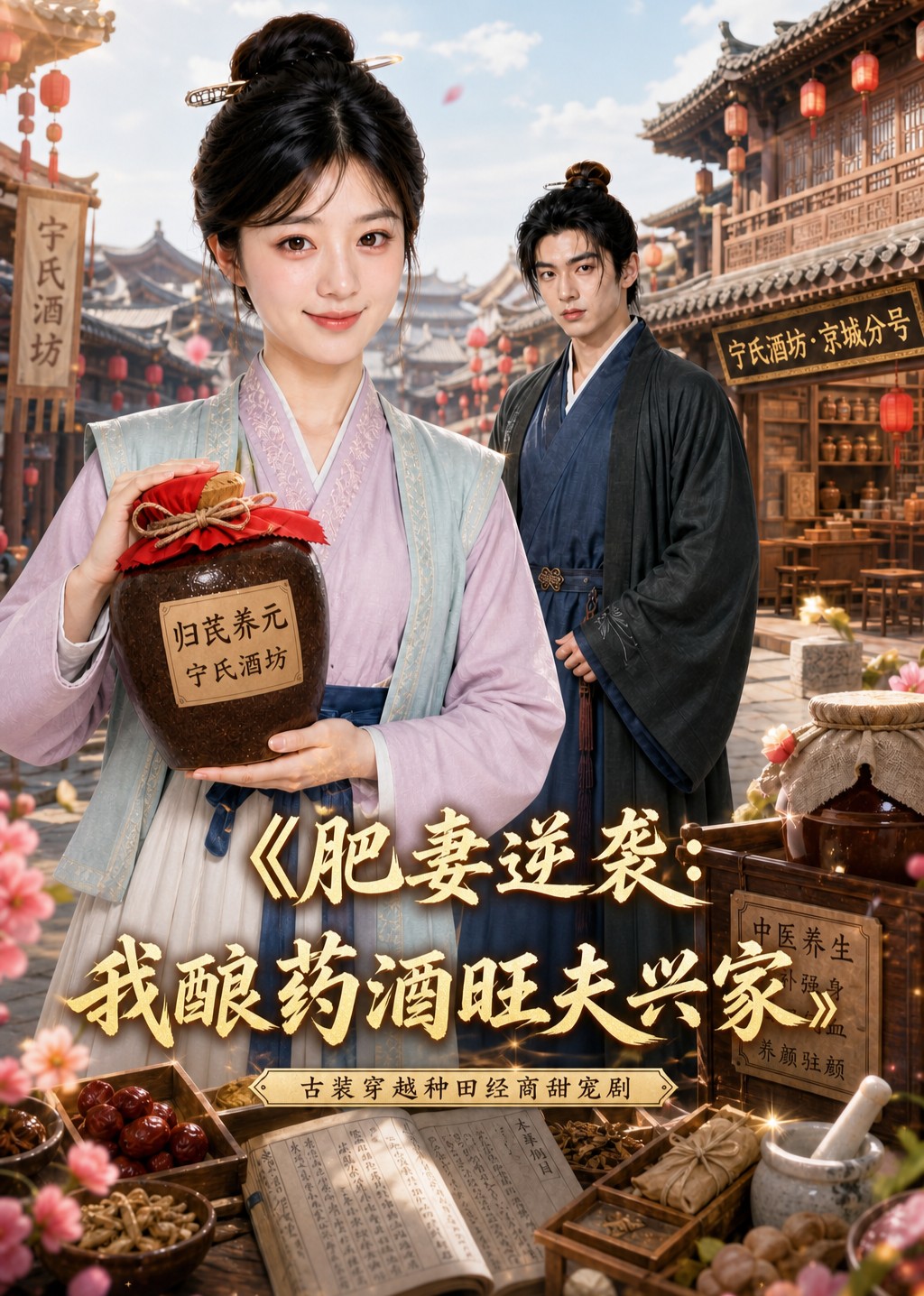 肥妻逆袭我酿药酒旺夫兴家