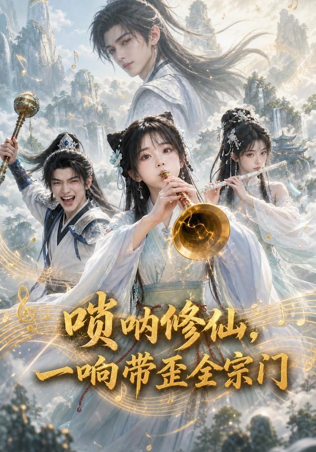 唢呐修仙，一响带歪全宗门封面图