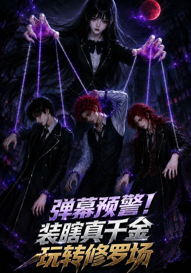 弹幕预警！装瞎真千金玩转修罗场封面图