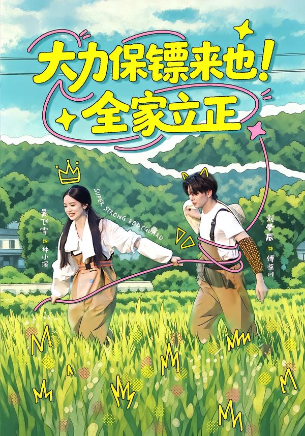 大力保镖来也全家立正