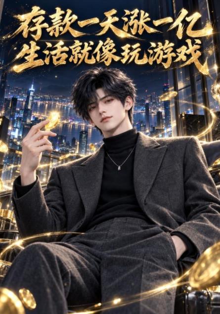 存款一天涨一亿生活就像玩游戏